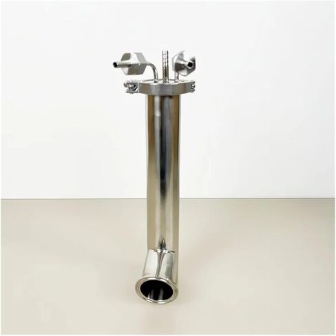 2 "Tri-clamp dephlegmmator/contenser مع التخزين المؤقت المائل مع نهاية مغلقة 1 ل dimroth ارتداد (نوع) in Kuwait