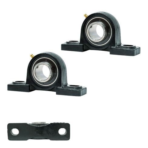 MAPLE ACE UCP205-16 Pillow Block Bearing 1" Bore, 2-Bolt, Self-Aligning, Solid Base, Heavy Duty (Qty 4) in Kuwait