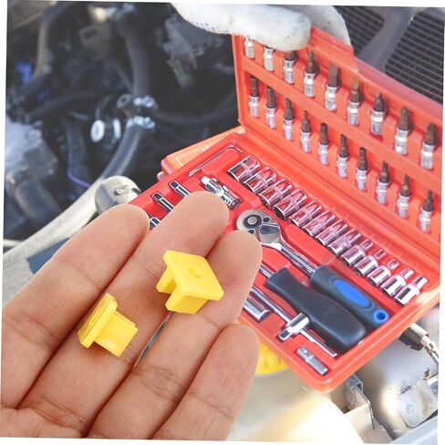 HEALLILY 100pcs Car Guard Plate Screw Clip Plastic Fasteners Bumper Cover Retainer in Saudi Arabia