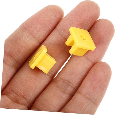 HEALLILY 100pcs Car Guard Plate Screw Clip Plastic Fasteners Bumper Cover Retainer in Saudi Arabia