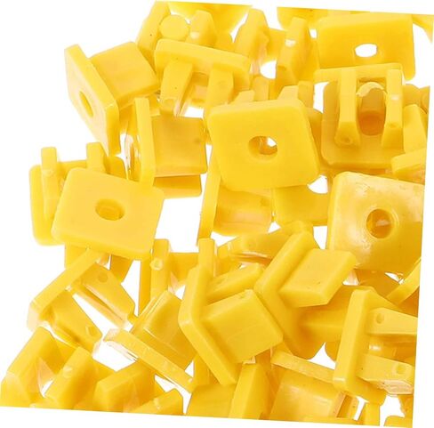 HEALLILY 100pcs Car Guard Plate Screw Clip Plastic Fasteners Bumper Cover Retainer in Saudi Arabia