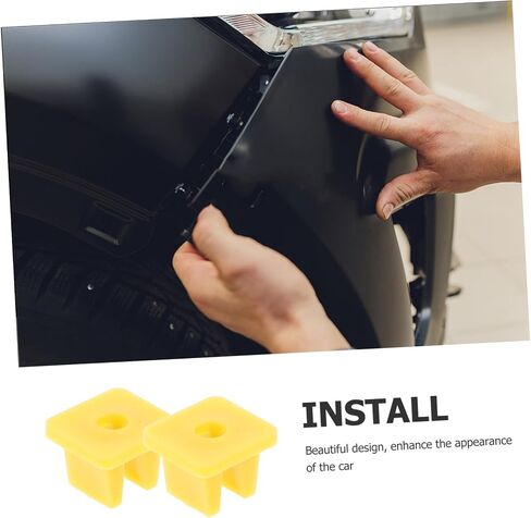 HEALLILY 100pcs Car Guard Plate Screw Clip Plastic Fasteners Bumper Cover Retainer in Saudi Arabia