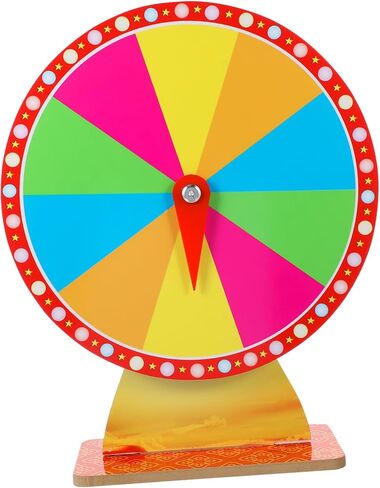 GLEAVI Rotatable Roulette Wheel Game Prop Fortune Spinning Wheel for Parties Carnival Events and Family Gatherings Design with Exciting Gameplay in Saudi Arabia