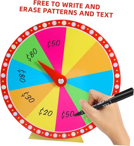 GLEAVI Rotatable Roulette Wheel Game Prop Fortune Spinning Wheel for Parties Carnival Events and Family Gatherings Design with Exciting Gameplay in Saudi Arabia