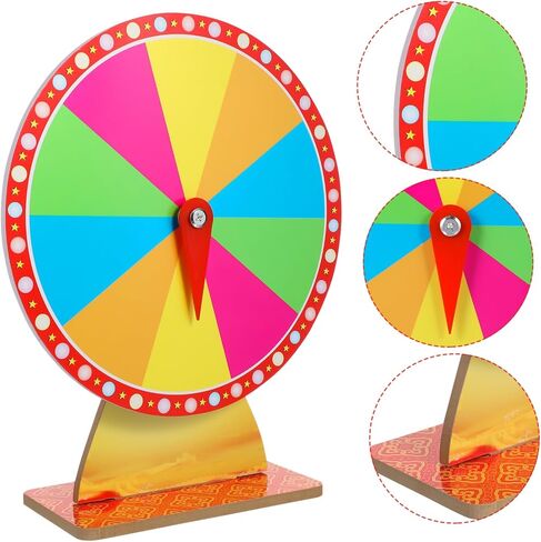 GLEAVI Rotatable Roulette Wheel Game Prop Fortune Spinning Wheel for Parties Carnival Events and Family Gatherings Design with Exciting Gameplay in Saudi Arabia