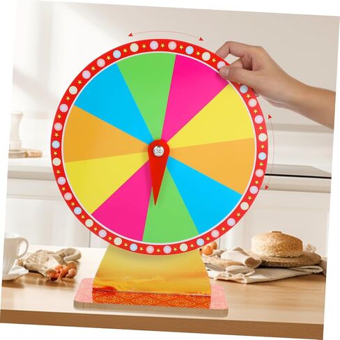GLEAVI Rotatable Roulette Wheel Game Prop Fortune Spinning Wheel for Parties Carnival Events and Family Gatherings Design with Exciting Gameplay in Saudi Arabia