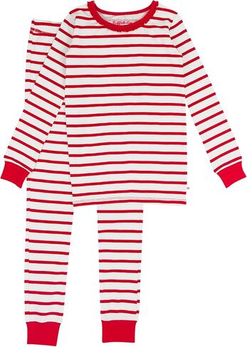 Rufflebutts Toddler/Big Girls Modal Blend Blend Long Sleeve Pajama set in Kuwait