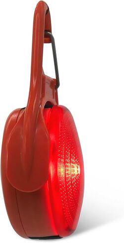 Rechargeable Safety Light | Water Reistant Bright LED Clip-On Flashing Light for Dog Walking, Running and Outdoor Activities (Green) in Saudi Arabia