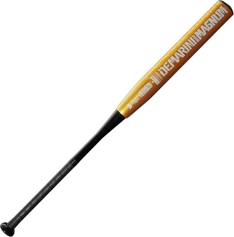 DeMarini 2025 Jason Magnum Signature Nautalai Gold Vanilla Gorilla Slowpitch Bat - 34"/24 oz in Saudi Arabia