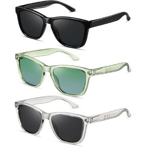 نظارة شمسية مستقطبة للسيدات للنساء الرجال العصرية الكلاسيكية المصممة الرجعية على غرار الحماية من الأشعة فوق البنفسجية in Kuwait