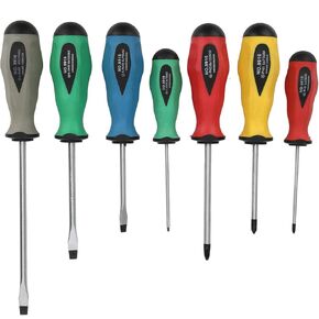 7Pcs Screwdriver Set Alloy Steel Cross Slot Screwdrivers Home Repair Hand Tools in Saudi Arabia