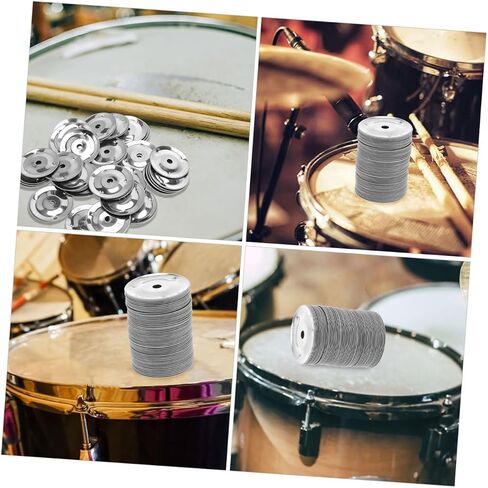 Toyandona 100pcs مستلزمات استبدال جرس Cymbal Bell Supplies الدف الدف in Saudi Arabia
