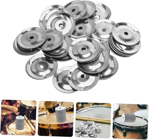 Toyandona 100pcs مستلزمات استبدال جرس Cymbal Bell Supplies الدف الدف in Saudi Arabia