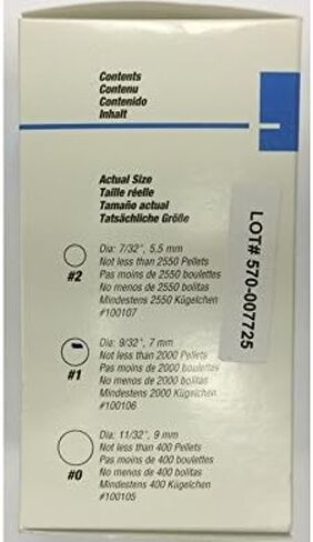 Richmond Dental Company 100106 Cotton Pellets Size 1 2000/BX in Kuwait