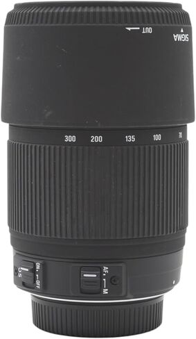 سيجما 70-300 ملم f4-5.6 DG OS عدسة بصرية ثابتة لكاميرات كانون الرقمية والأفلام اس ال ار in Kuwait