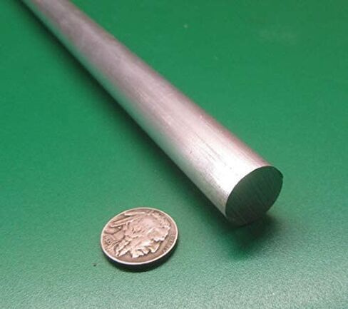 6061 قضيب مستدير الألومنيوم ، .750 "(3/4") القطر × 3 أقدام. طول in Kuwait