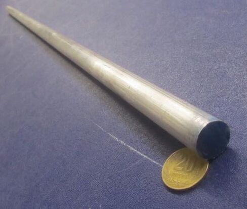 6061 قضيب مستدير الألومنيوم ، .750 "(3/4") القطر × 3 أقدام. طول in Kuwait