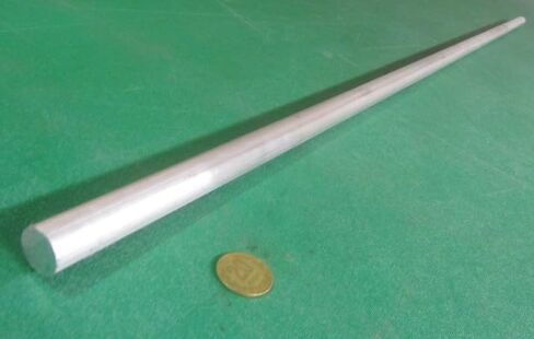 6061 قضيب مستدير الألومنيوم ، .750 "(3/4") القطر × 3 أقدام. طول in Kuwait