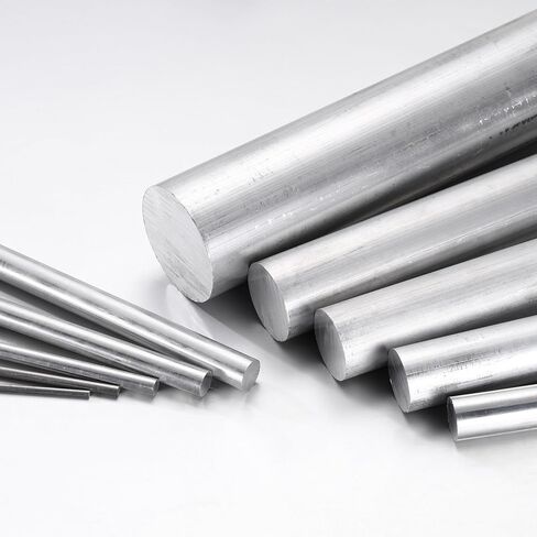 Dmiotech 3 PCS قضبان الألومنيوم ، 15/32 "DIA 12" قضيب مستدير صلب طويل 6061 قضيب مخرطة مقذو in Saudi Arabia