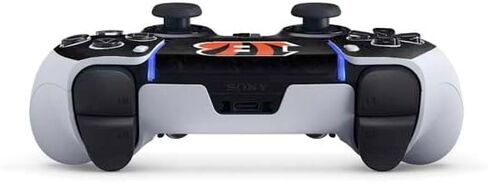 Skinit Decal Gaming Skin Compatible with PS5 DualSense Edge Pro Controller - Officially Licensed NFL Cincinnati Bengals Black & White Design in Kuwait