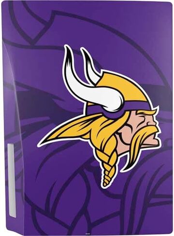 Skinit Skinit Gaming Gaming Skin متوافق مع حزمة PS5 - NFL Minnesota Vikings مرخصة رسميًا in Kuwait