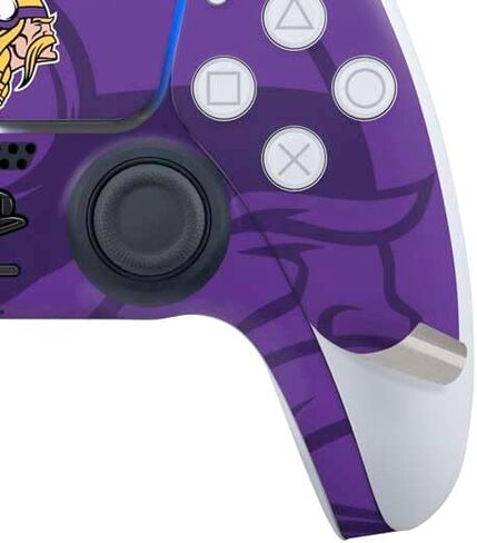 Skinit Skinit Gaming Gaming Skin متوافق مع حزمة PS5 - NFL Minnesota Vikings مرخصة رسميًا in Kuwait