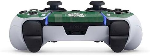 ألعاب Skinit Scenit Maming Skin متوافقة مع PS5 DualSense Edge Pro Controller - NBA Boston Celtics Green Primary Logo Design in Kuwait