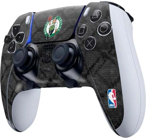 ألعاب Skinit Scenit Maming Skin متوافقة مع PS5 DualSense Edge Pro Controller - NBA Boston Celtics Green Primary Logo Design in Kuwait