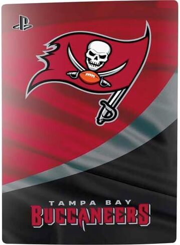 Skinit Decal Gaming Skin Compatible with PS5 Bundle - Officially Licensed NFL Tampa Bay Buccaneers Design in Kuwait