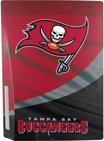 Skinit Decal Gaming Skin Compatible with PS5 Bundle - Officially Licensed NFL Tampa Bay Buccaneers Design in Kuwait