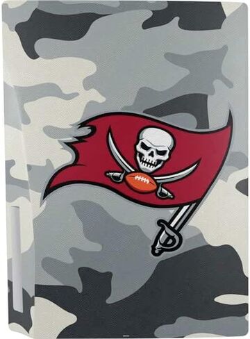Skinit Decal Gaming Skin Compatible with PS5 Bundle - Officially Licensed NFL Tampa Bay Buccaneers Design in Kuwait