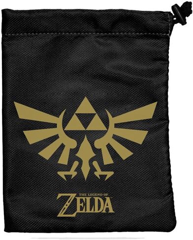 Ultra Pro Legend of Zelda: Black & Gold Treasure Nest Dice Bag in Saudi Arabia