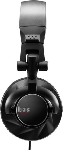 Hercules HDP DJ60 Closed-Back DJ Headphones Bundle with Case, Stand, and Austin Bazaar Polishing Cloth in Saudi Arabia