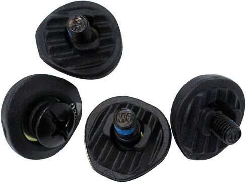 Ronix 2010-2018 M6 Baseless Wakeboard Boot Hardware (Set of 4), Black in Saudi Arabia
