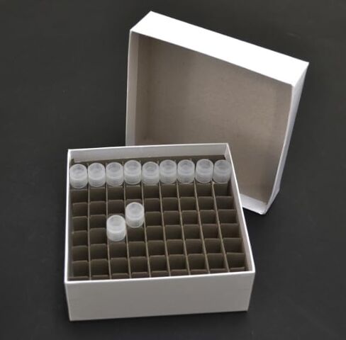 SB2CC-81-Tho Cardboard Freezer Boxes مع مقسم خلايا 81 ، 2 "، حزمة 50 in Saudi Arabia