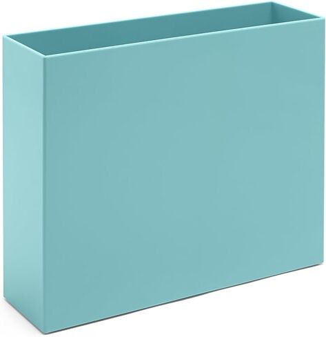 Poppin Hanging File Organizer - File Folder Organizer for Hanging Files, Open Top Design for Easy Access, Lacquer-Like Finish, Stylish Design, Ideal File Organizer for Desk (White) in Saudi Arabia