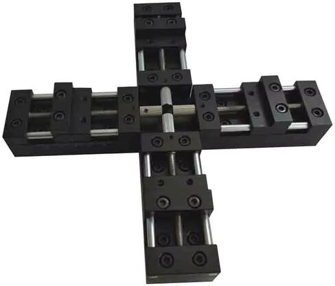 Manual Linear Stage Linear Station Manual Linear Stage Four-axis Displacement Stretching Linear Table Slide Table Film tensile Displacement Table(PT-SD35 (Four-axis)) in Saudi Arabia