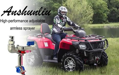 طقم فوهة البخاخات العالمي للازدحام لـ ATV/UTV ، طرف رذاذ قابل للتعديل من الفولاذ المقاوم للصدأ ، مثالي للمزرعة ، العشب ، رش المراعي in Kuwait