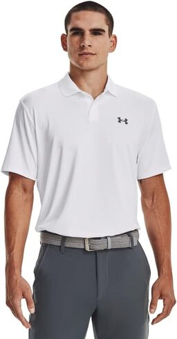 Under Armour Men's 3.0 Polo Downpour Gray/Midnight Navy Small in Saudi Arabia
