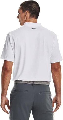 Under Armour Men's 3.0 Polo Downpour Gray/Midnight Navy Small in Saudi Arabia