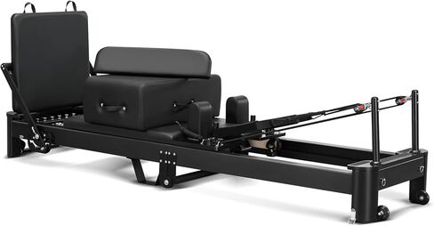 Pilates Reformer Machine, Aluminum Foldable Pilates Machine,Pilates Fitness Equipment for Home and Studio in Kuwait