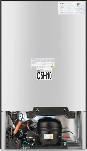 KoolMore 18 in. 3.2 Cu. Ft. Beverage Refrigerator Merchandiser with Stainless Steel Trim and Touch Panel For Soda, Beer or Wine Perfect for Use in a Commercial or Home Setting, ETL Listed (KM-BR32SS) in Saudi Arabia