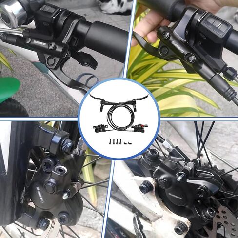 مجموعة فرامل القرص الهيدروليكية OEM BR-Bl-MT200 لـ MTB ، المكابح الهيدروليكية الجبلية ثنائية المكابح ثنائية المكبس. in Saudi Arabia
