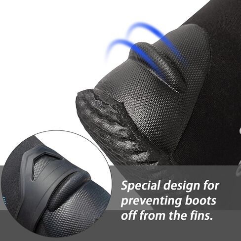 OMGEAR NEOPRERENE DIVIVE BOOTS 3MM 5MM BOOTS غطس الزعانف مع المطاط Snorkeling Gear Scuba Scuba in Kuwait
