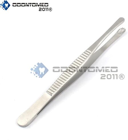 OdontoMed2011 Russian Tissue Forceps 6" German Grade Stainless Steel ODM in Saudi Arabia
