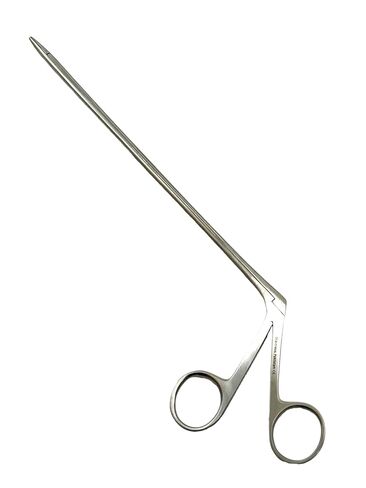 Long Reach Alligator Forceps with Graspping Serrated Tips ENT Instrument Hartman Alligator Forceps 3.5" 5.5" 6.5" 8" (5.5 in) in Kuwait