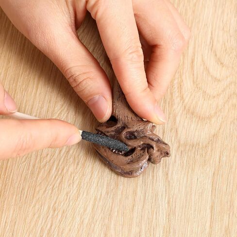 50 PCS Wooden Sanding Sticks Polishing Tools 280 Grit Wood Small Sander Sanding Twigs Fine Detailing Tools Tight Spaces for Plastic Models Wood Hobby 5.5 x 0.2 Inch in Kuwait