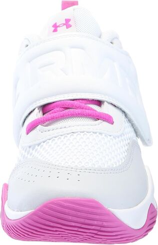 Under Armour Unisex Grade School Zone Basketball 2, (104) White/White/Metallic Silver, 6, US in Saudi Arabia
