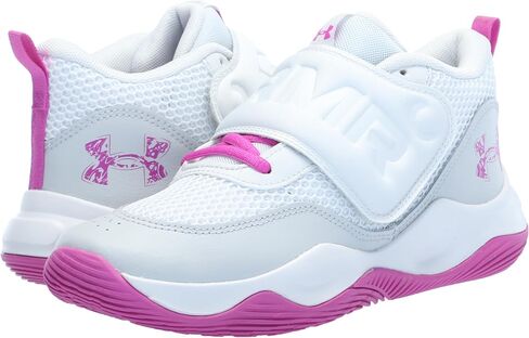 Under Armour Unisex Grade School Zone Basketball 2, (104) White/White/Metallic Silver, 6, US in Saudi Arabia