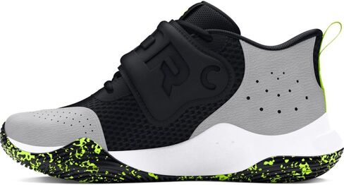 Under Armour Unisex Grade School Zone Basketball 2, (104) White/White/Metallic Silver, 6, US in Saudi Arabia